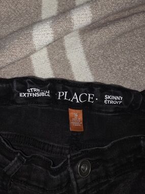 The Children's Place Black Skinny Jeans - Size 16